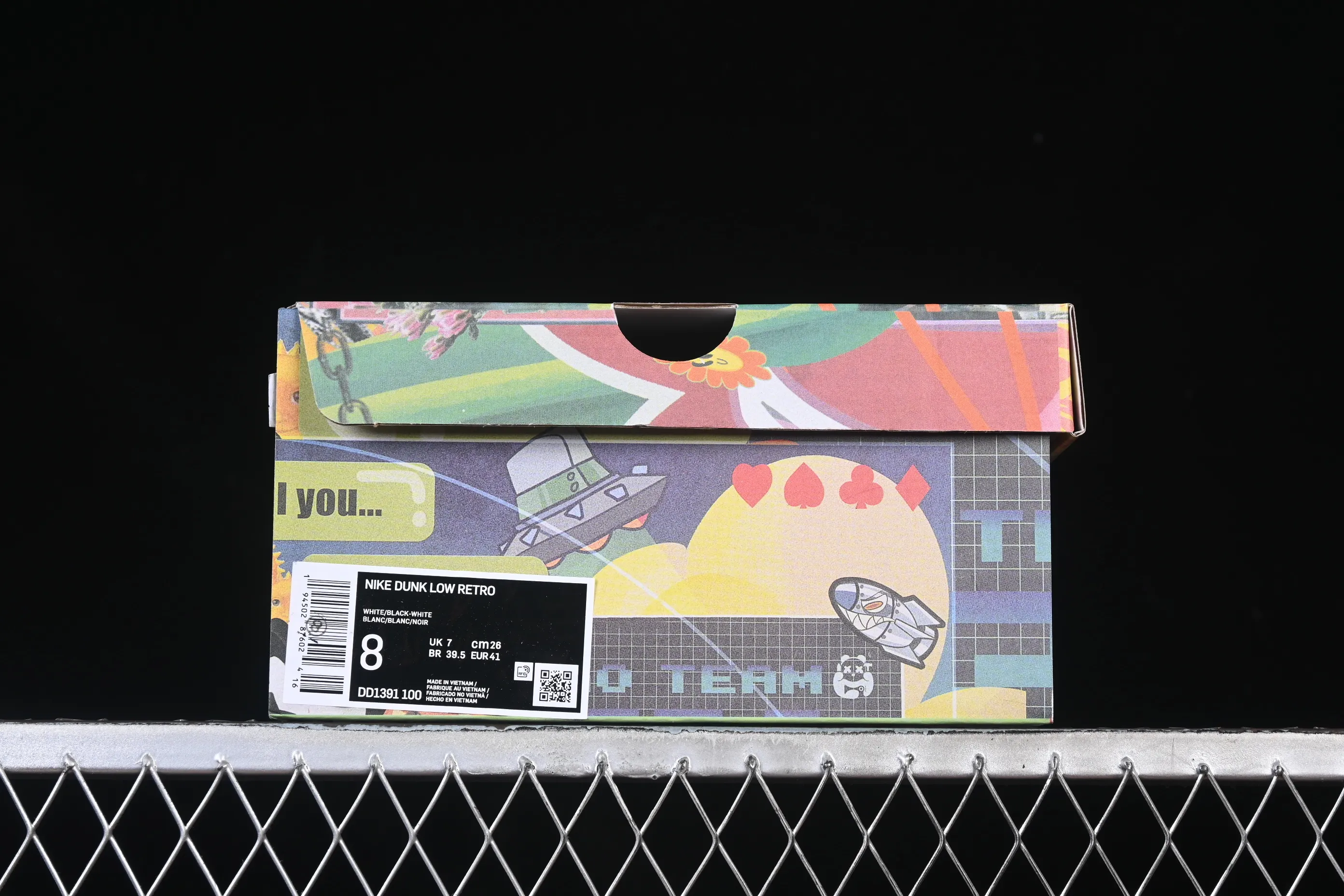 All Categories Nk SB Dunk Series Nk SB Dunk Low High-end Customized Low-top Shoes Nike SB Dunk Low Hiroshi Fujiwara Straps Low-top Casual Shoes DD1391-100